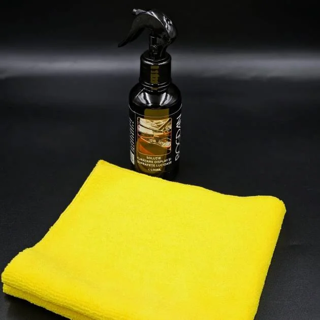 Kit de limpieza de pantallas y superficies brillantes